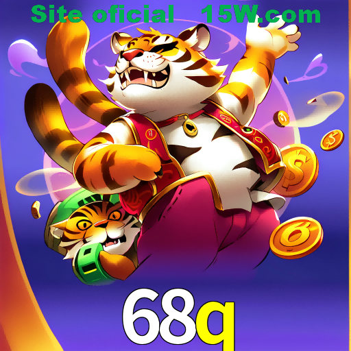 Imagem promocional da 68q mostrando a plataforma e suas vantagens
